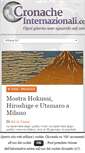 Mobile Screenshot of cronacheinternazionali.com
